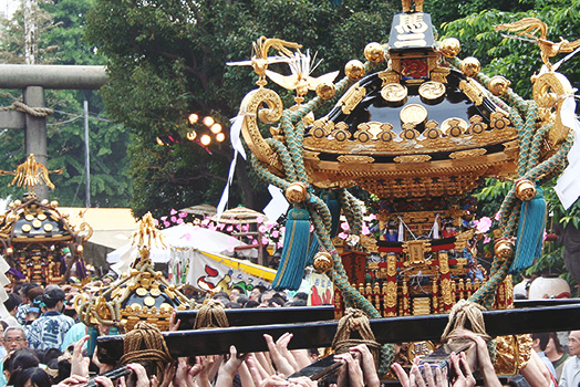 三社祭 浅草神社 三社様